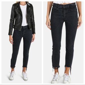 GRLFRND “Karolina” high rise Jeans Black Denim